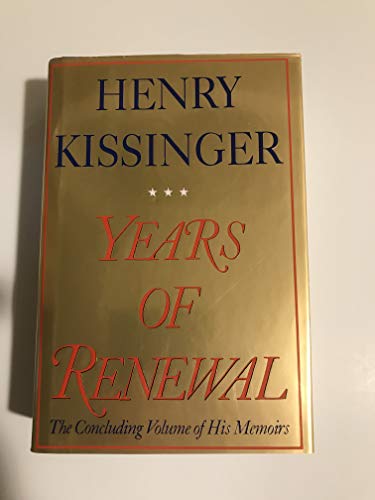 Years of Renewal Years of Renewal