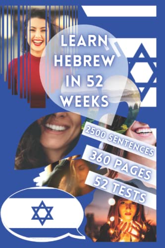LEARN HEBREW IN 52 WEEKS von Independently published