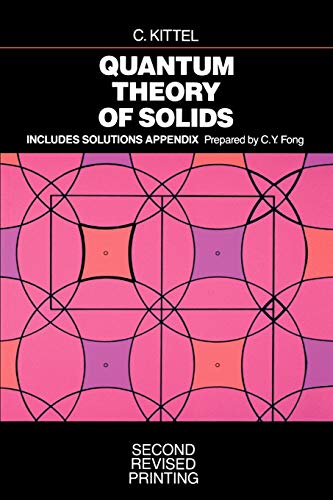 Quantum Theory of Solids 2E Rev P von Wiley