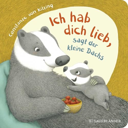 "Ich hab dich lieb", sagt der kleine Dachs: Niedliche Mitmach-Geschichte zum Liebhaben ab 2 Jahren "Ich hab dich lieb", sagt der kleine Dachs: Niedliche Mitmach-Geschichte zum Liebhaben ab 2 Jahren