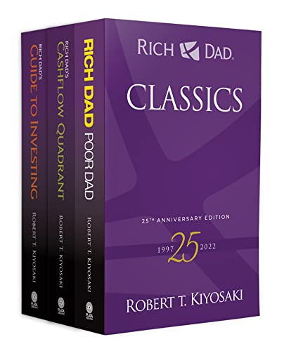 Rich Dad Classics Boxed Set: Rich Dad Poor Dad/The Cash Flow Quadrant/Rich Dad's Guide to Investing