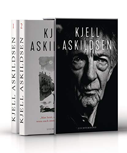 Das Gesamtwerk - 2 Bände mit Begleitbuch im Schmuckschuber: Bd. 1 "Ich bin ein wortkarger Mann, doch gelegentlich führe ich Selbstgespräche." - Bd. 2 ... - Begleitbuch Kjell Askildsen und sein Werk von Luchterhand Literaturvlg.