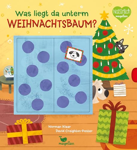 Was liegt da unterm Weihnachtsbaum?: Ein Bilderbuch zum Vorlesen für Kinder ab 2 Jahren mit Schiebern von Magellan