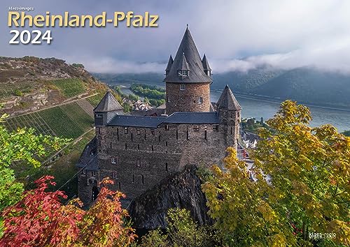 Rheinland-Pfalz 2024 Bildkalender A3 quer Spiralbindung von klaes-regio Fotoverlag