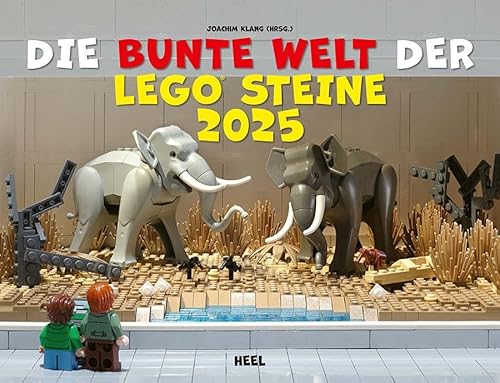 Die bunte Welt der LEGO® Steine Kalender 2025 Wandkalender: Spektakuläre Szenen aus LEGO® Steinen. Der perfekte Eintragkalender für die ganze Familie