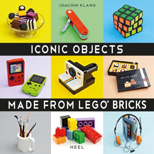 Iconic Objects Made from Lego Bricks