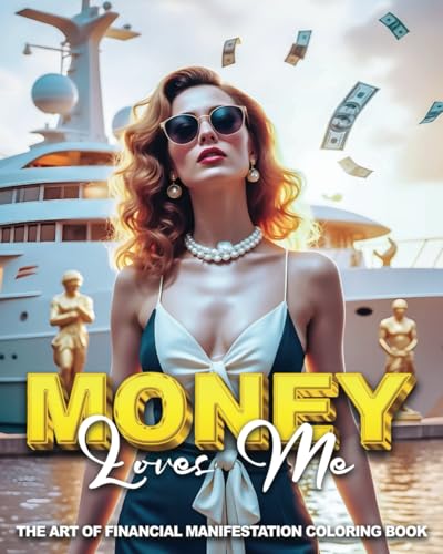 Money Loves Me: A Positive Energy Coloring Book for Success and Prosperity von Independently published