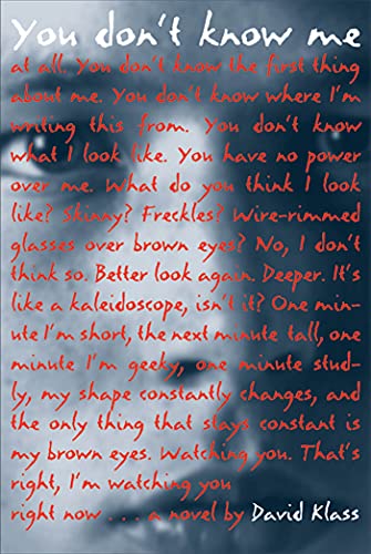 You Don't Know Me You Don't Know Me