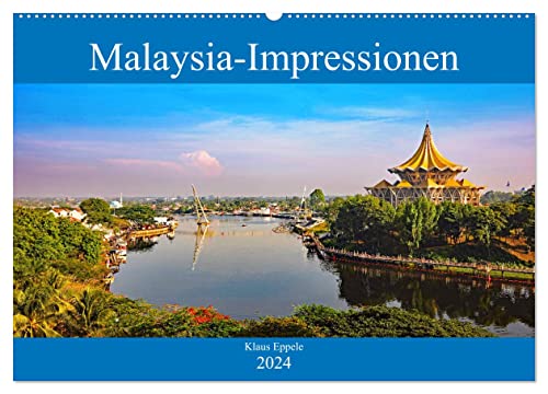Malaysia-Impressionen (Wandkalender 2024 DIN A2 quer), CALVENDO Monatskalender