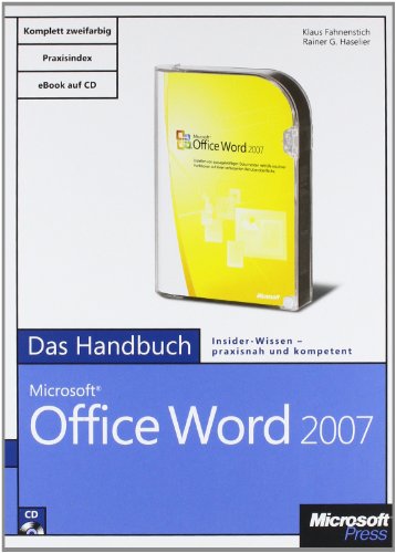 Microsoft Office Word 2007 - Das Handbuch