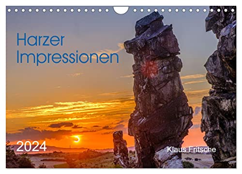 Harzer Impressionen (Wandkalender 2024 DIN A4 quer), CALVENDO Monatskalender von CALVENDO