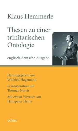 Thesen zu einer trinitarischen Ontologie von Echter Verlag GmbH
