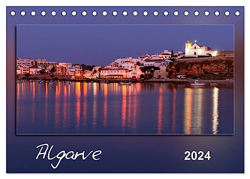 Algarve (Tischkalender 2024 DIN A5 quer), CALVENDO Monatskalender von CALVENDO
