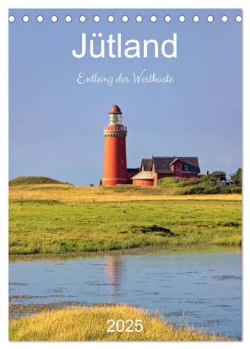Jütland. Entlang der Westküste (Tischkalender 2025 DIN A5 hoch), CALVENDO Monatskalender von CALVENDO
