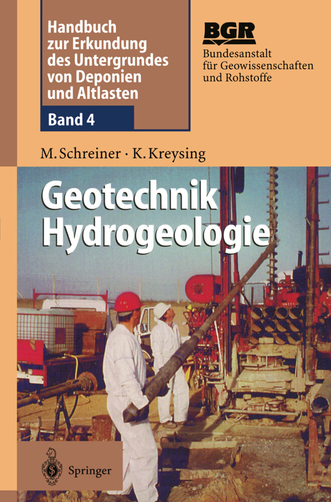 Geotechnik Hydrogeologie von Springer Berlin Heidelberg