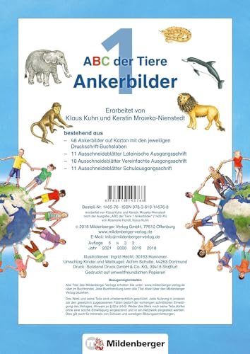 ABC der Tiere 1 – Ankerbilder: passend zu allen Ausgaben „ABC der Tiere“