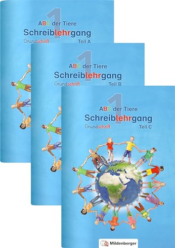 ABC der Tiere 1 – Schreiblehrgang Grundschrift, Teil A, B und C von Mildenberger Verlag GmbH