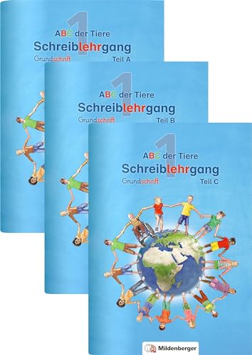 ABC der Tiere 1 – Schreiblehrgang Grundschrift, Teil A, B und C