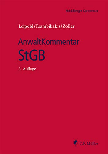 AnwaltKommentar StGB (Heidelberger Kommentar) von Mller Jur.Vlg.C.F.