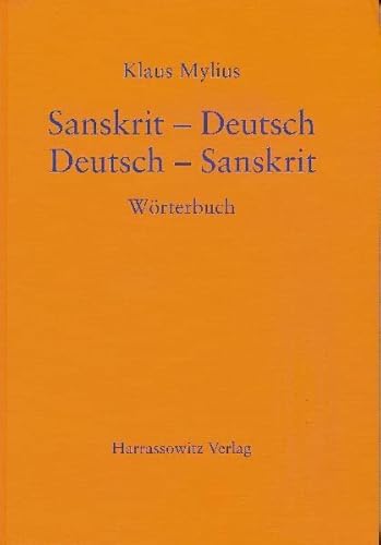 Sanskrit-Deutsch /Deutsch-Sanskrit: Wörterbuch von Harrassowitz Verlag