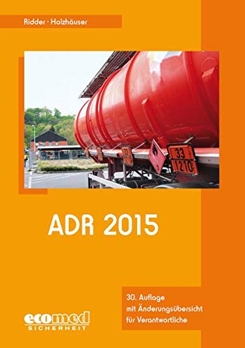 ADR 2015 von ecomed - Storck GmbH, USt.-ID: DE 298 130 843