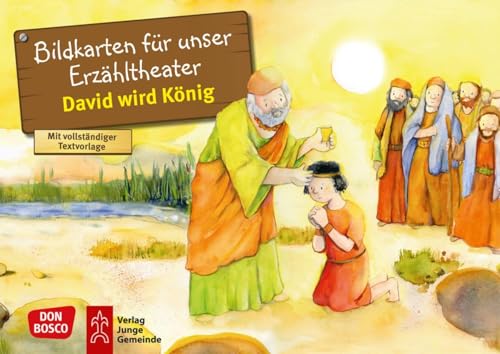 David wird König. Kamishibai Bildkartenset.: Entdecken - Erzählen – Begreifen: Kinderbibelgeschichten. (Bibelgeschichten für unser Erzähltheater)