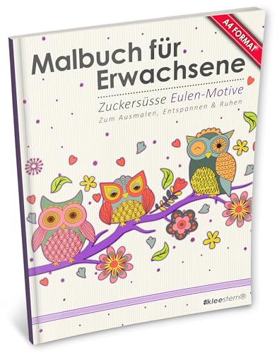 Kleestern Malbuch für Erwachsene