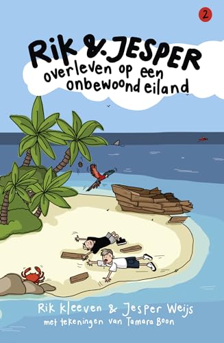 Rik en Jesper overleven op een onbewoond eiland (Rik & Jesper, 2) von Kosmos Uitgevers