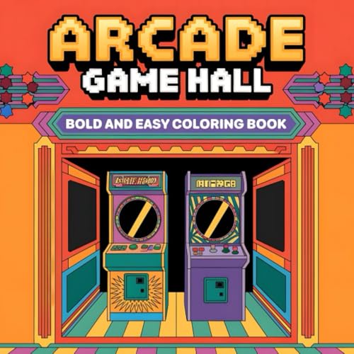 Arcade Game Coloring Book Arcade Game Coloring Book von Independently published