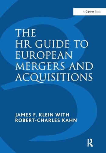 The HR Guide to European Mergers and Acquisitions von Routledge