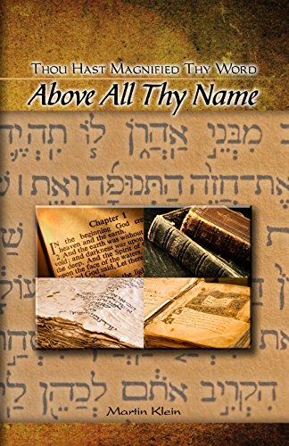 Above All Thy Name: Thou Hast Magnified Thy Word Above All Thy Name: Thou Hast Magnified Thy Word von Savannah Pictures