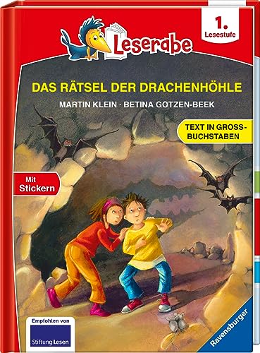 Das Rätsel der Drachenhöhle - Leserabe ab 1. Klasse - Erstlesebuch für Kinder ab 6 Jahren (in Großbuchstaben) (Leserabe - 1. Lesestufe)