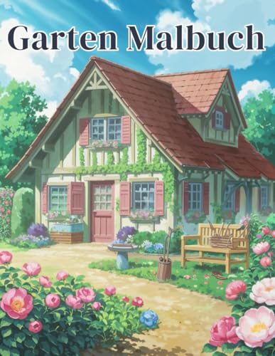 Garten Malbuch: Erwachsenenmalbuch zur Entspannung und Stressbewältigung | Ausmalbuch für Erwachsene Garten Malbuch: Erwachsenenmalbuch zur Entspannung und Stressbewältigung | Ausmalbuch für Erwachsene von Independently published