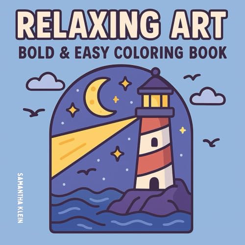 Relaxing Art: Bold & Easy Designs for Stress Relief and Relaxation Relaxing Art: Bold & Easy Designs for Stress Relief and Relaxation von Independently published