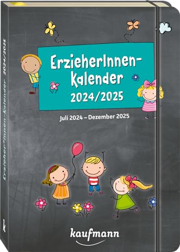 ErzieherInnenkalender 2024 / 2025: Juli 2024 – Dezember 2025 (Kalender / Planer für Kindergarten und Kita) von Kaufmann, Ernst