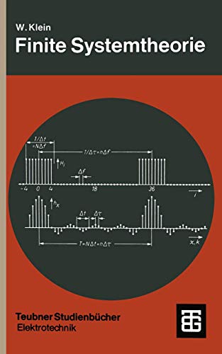 Finite Systemtheorie (Teubner Studienbücher Technik) (German Edition) von Vieweg+Teubner Verlag