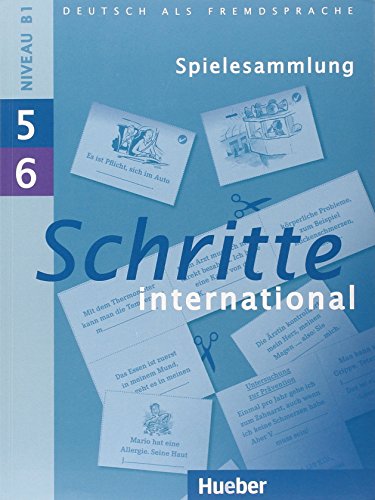 Schritte international 5+6: Deutsch als Fremdsprache / Spielesammlung zu Band 5 und 6