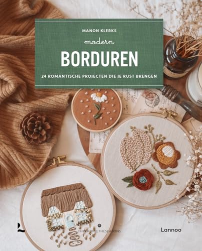 Modern borduren: 24 romantische projecten die je rust brengen