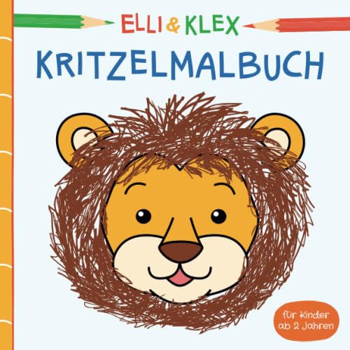 Kritzelmalbuch für Kinder ab 2 Jahren: Erstes Kritzeln und Ausmalen für Mädchen und Jungen von Neuer Augsburger Buchverlag