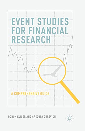Event Studies for Financial Research: A Comprehensive Guide von MACMILLAN