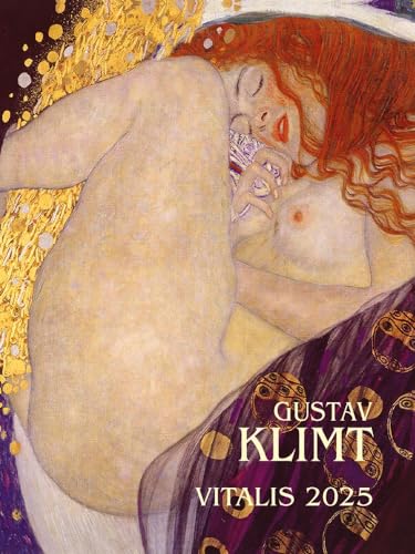 Gustav Klimt 2025: Minikalender von Vitalis