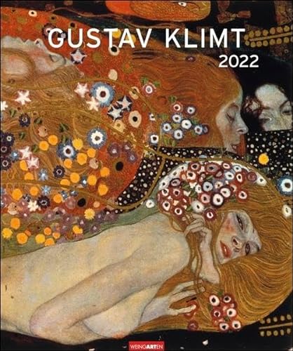 Gustav Klimt Edition Kalender 2022 - Kunstkalender mit Monatskalendarium - 12 Kunstwerke - 46 x 55 cm von Weingarten