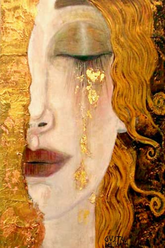 Gustav Klimt notebook | Gustav Klimt journal | Freya´s Tears of Gold von Independently published