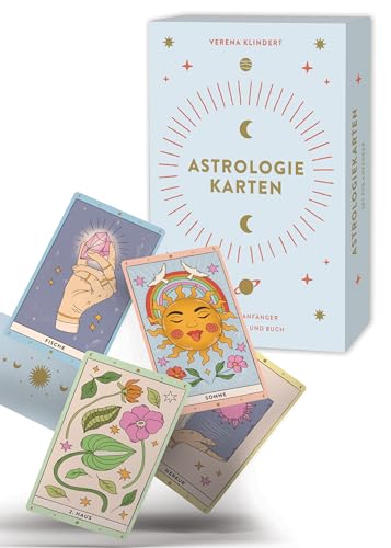 Astrologiekarten: Astrologiekarten mit Buch, Set für Anfänger: ausführliche Beschreibungen zu Fragen, Karten und Legetechniken Astrologiekarten: Astrologiekarten mit Buch, Set für Anfänger: ausführliche Beschreibungen zu Fragen, Karten und Legetechniken