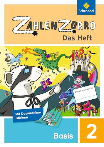 Zahlenzorro - Das Heft: Basisheft 2 von Westermann Bildungsmedien Verlag GmbH