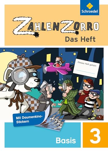 Zahlenzorro - Das Heft: Basisheft 3