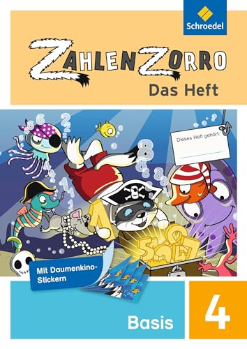 Zahlenzorro - Das Heft: Basisheft 4 von Schroedel Verlag GmbH