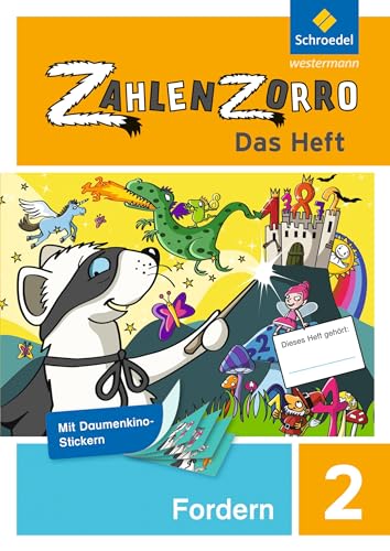 Zahlenzorro - Das Heft: Forderheft 2 von Westermann Bildungsmedien Verlag GmbH