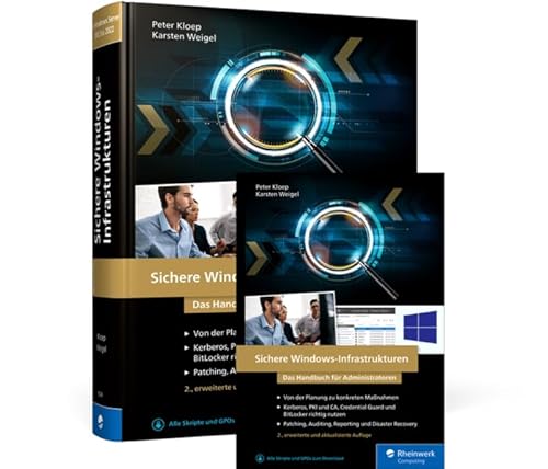 Sichere Windows-Infrastrukturen: Das Handbuch für Administratoren von Rheinwerk