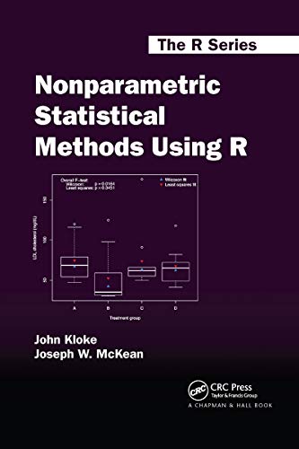 Nonparametric Statistical Methods Using R (Chapman & Hall/CRC Texts in Statistical Science)